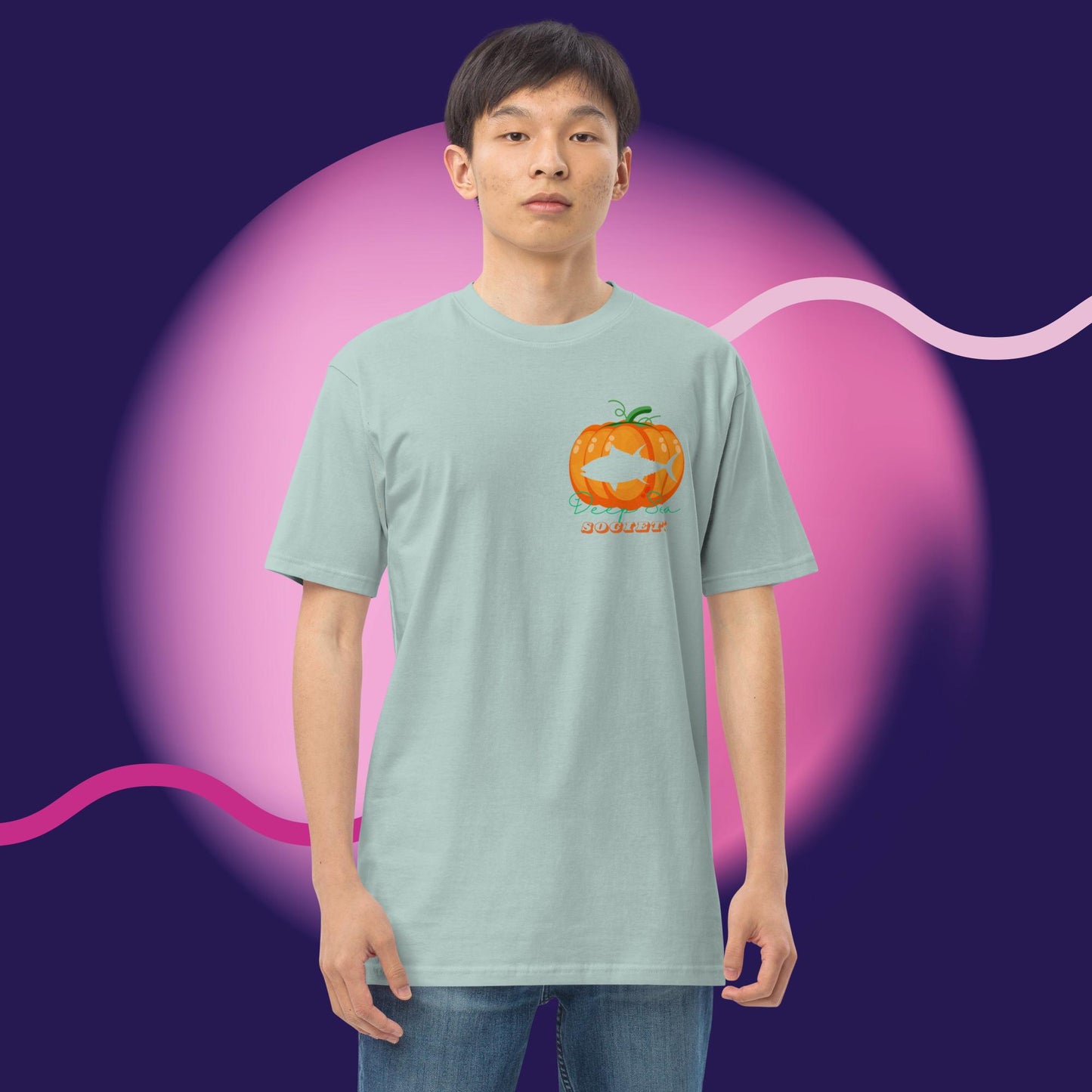 Deep Sea Society Fish-O-Ween / Fish-O-Lantern Short Tee