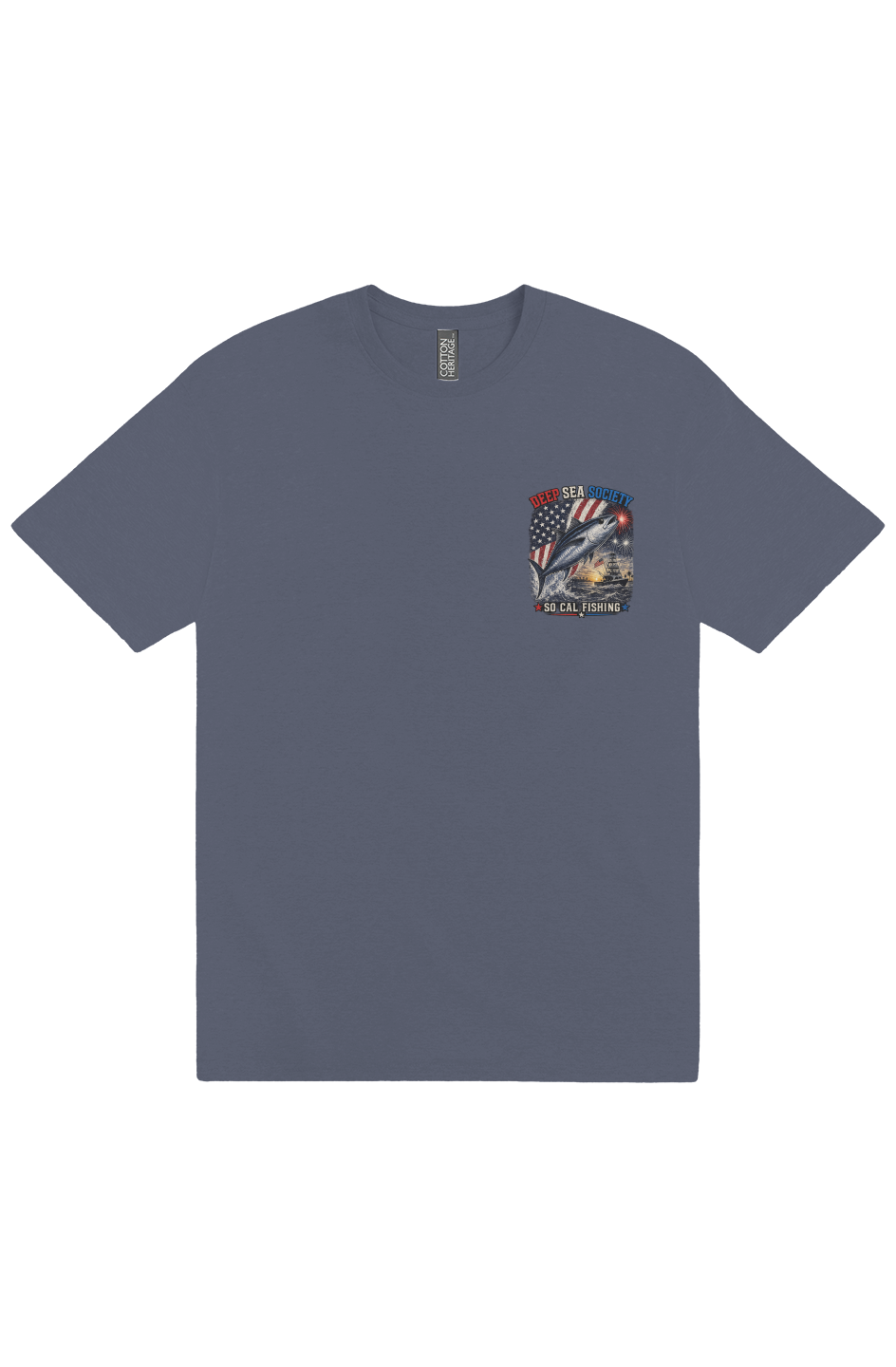Red, White, and BlueFin Heavyweight T-Shirt