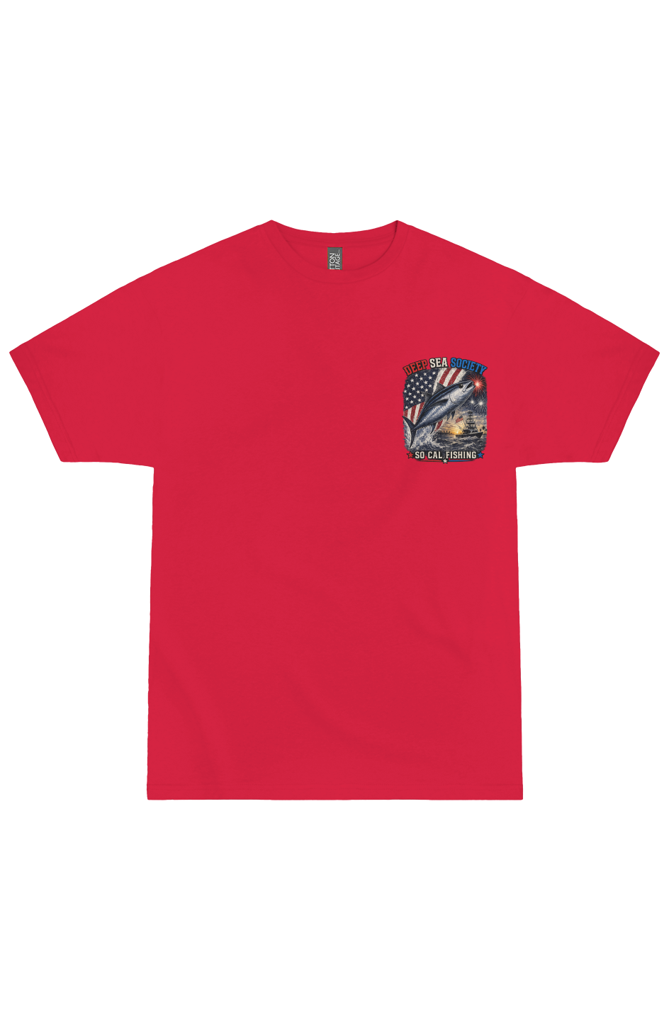 Red, White and BlueFin Ultra Soft Tee