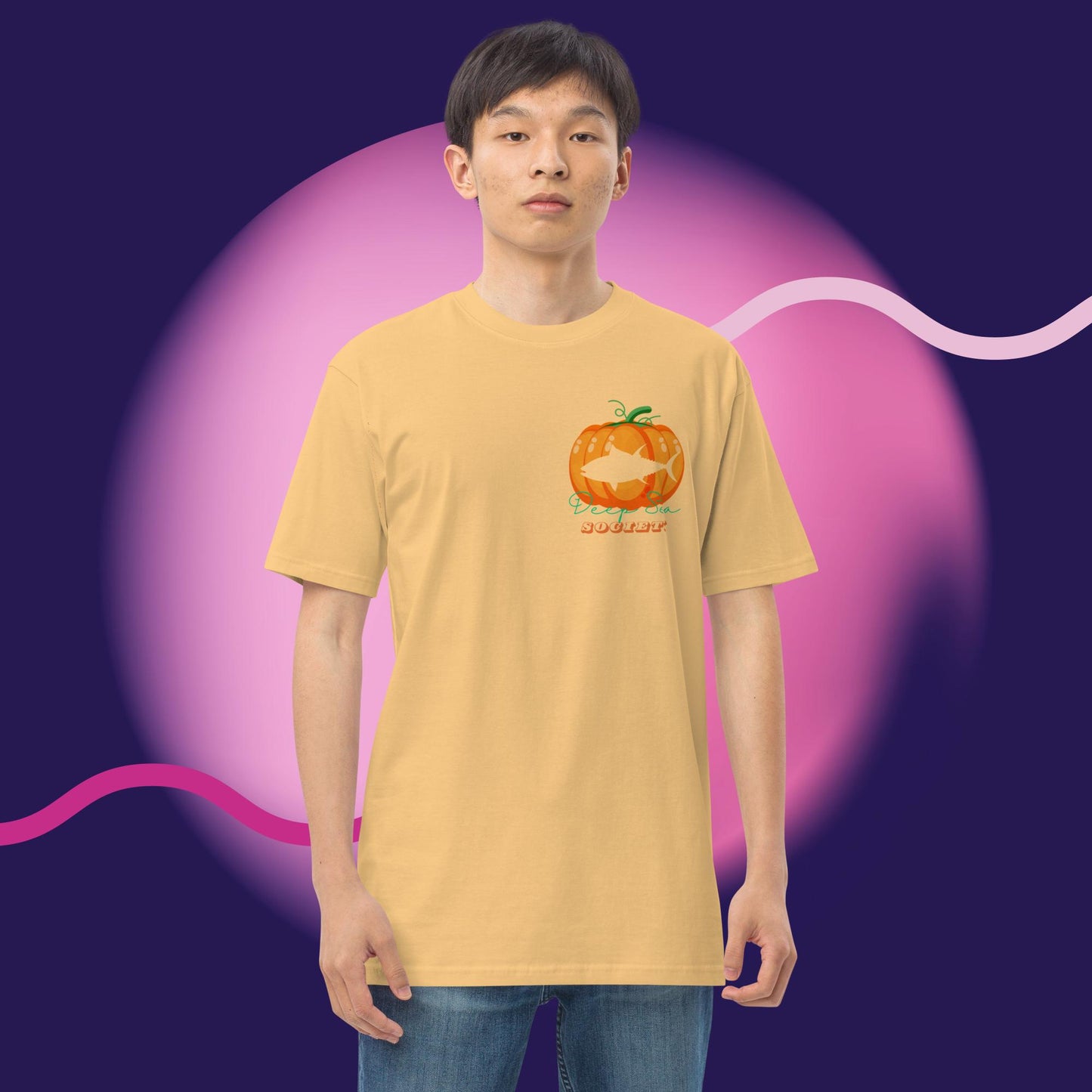 Deep Sea Society Fish-O-Ween / Fish-O-Lantern Short Tee