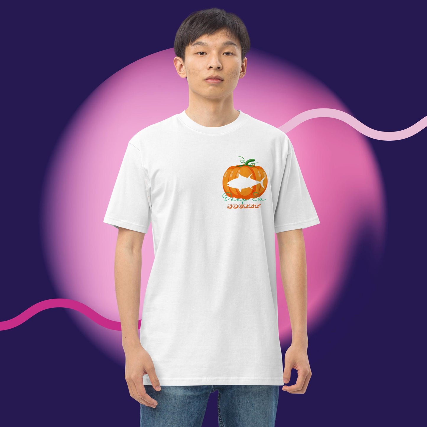 Deep Sea Society Fish-O-Ween / Fish-O-Lantern Short Tee