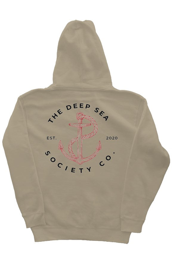 Deep Sea Anchor Heavyweight Pullover Hoodie