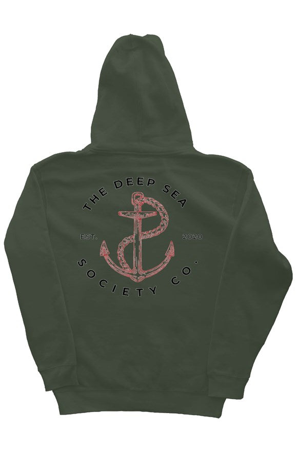 Deep Sea Anchor Heavyweight Pullover Hoodie