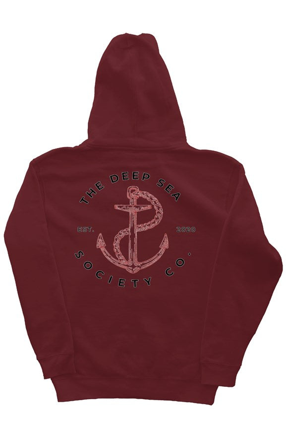 Deep Sea Anchor Heavyweight Pullover Hoodie