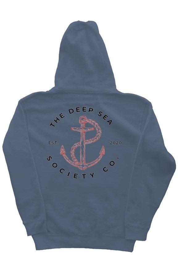 Deep Sea Anchor Heavyweight Pullover Hoodie