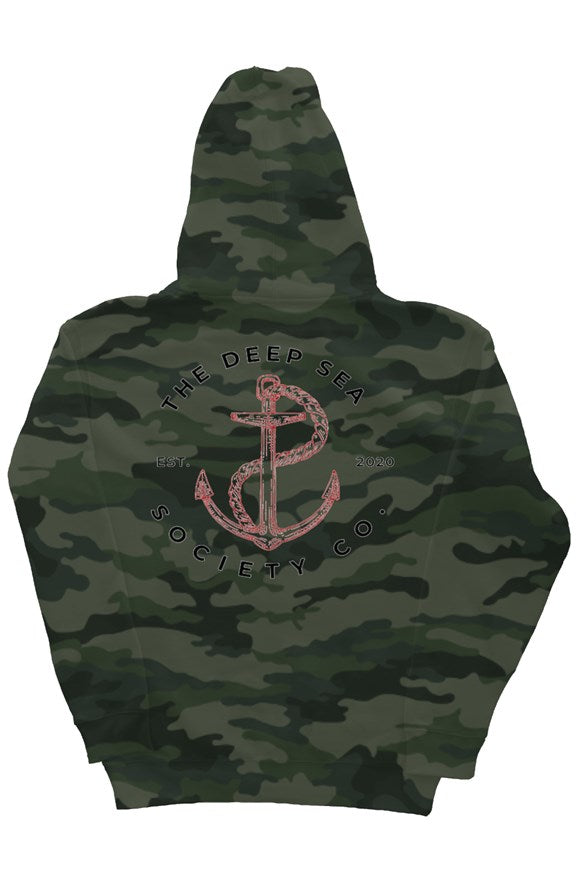Deep Sea Anchor Heavyweight Pullover Hoodie