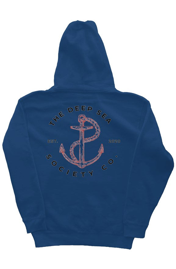 Deep Sea Anchor Heavyweight Pullover Hoodie