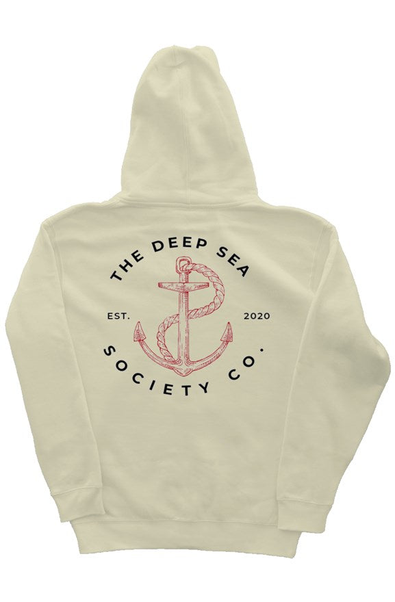 Deep Sea Anchor Heavyweight Pullover Hoodie
