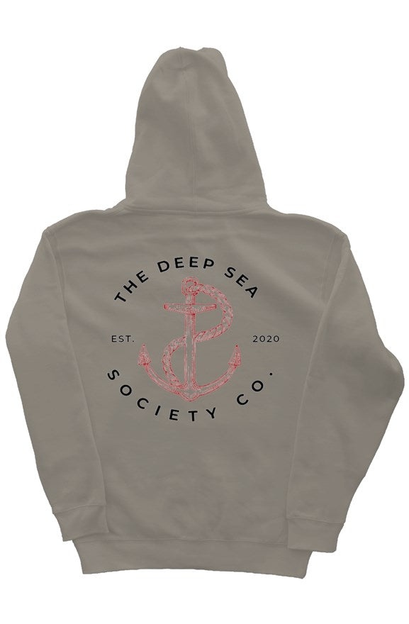 Deep Sea Anchor Heavyweight Pullover Hoodie