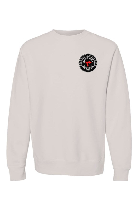 Deep Sea Premium Heavyweight Cross Grain Crewneck