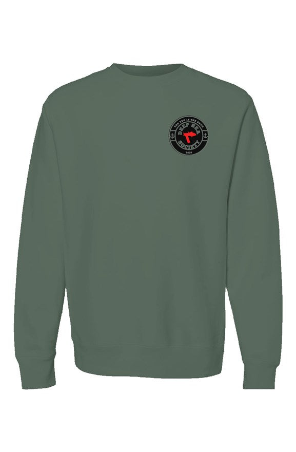 Deep Sea Premium Heavyweight Cross Grain Crewneck